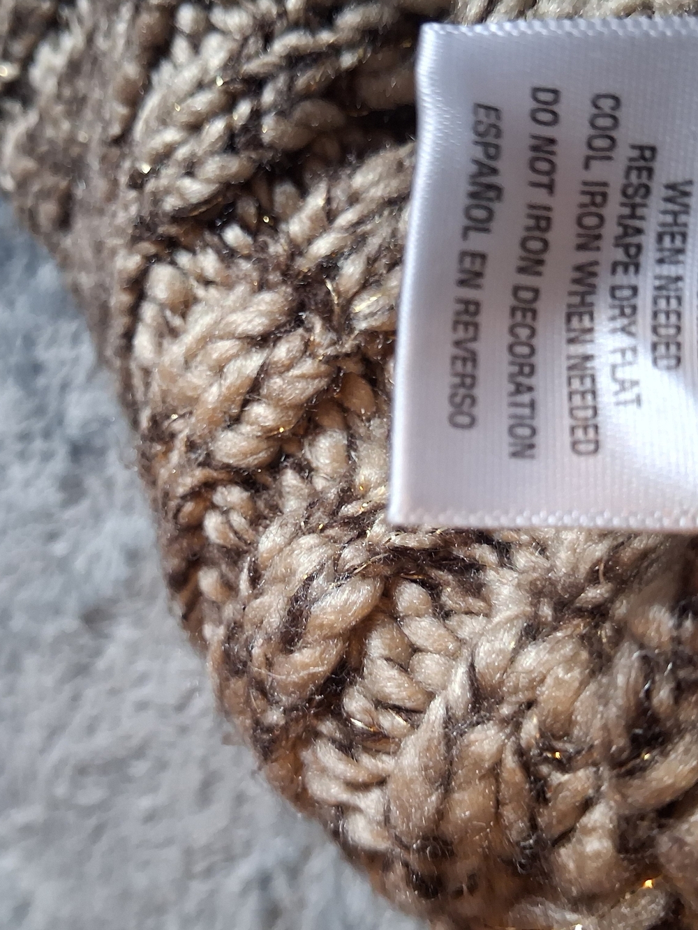 Charter Club / Vest / Womens/ PS/  Faux Fur Collar / Chunky Knit Vest - Picture 4 of 6